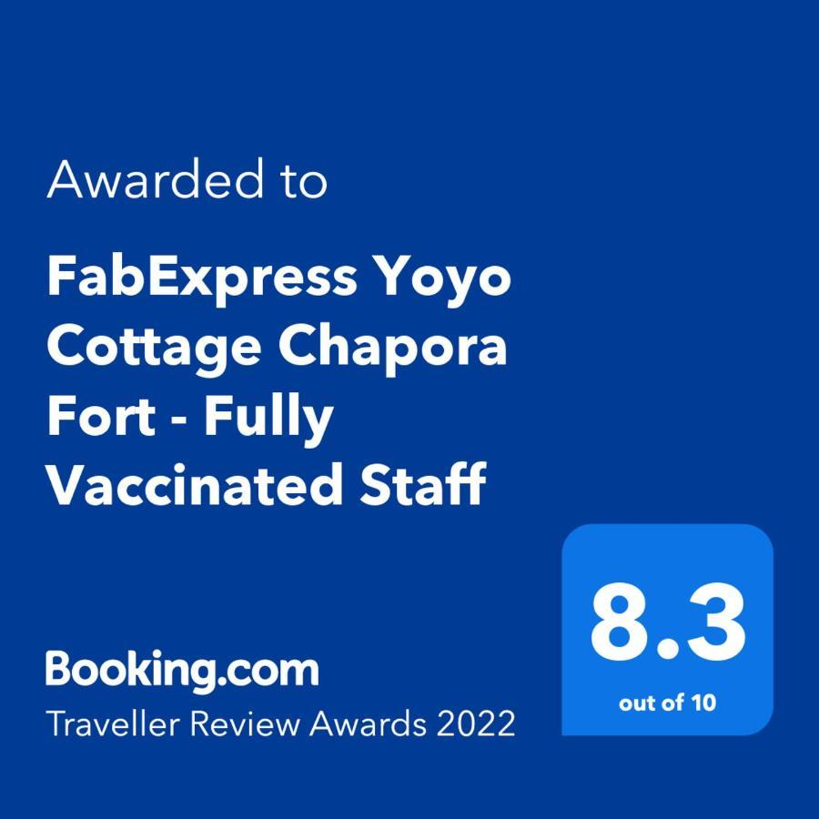 Fabhotel Yoyo Cottage With Pool - Nr Chapora Fort Vagator Exterior photo
